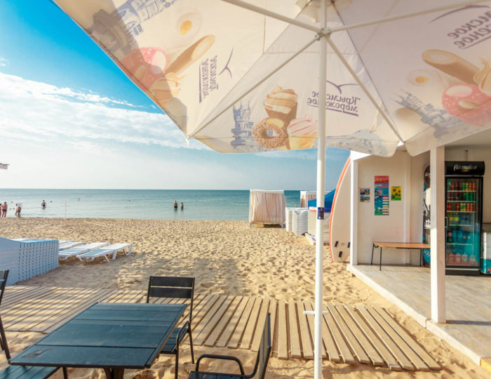 Оборудованный пляж - СКК Family Resort / Фэмили Резорт